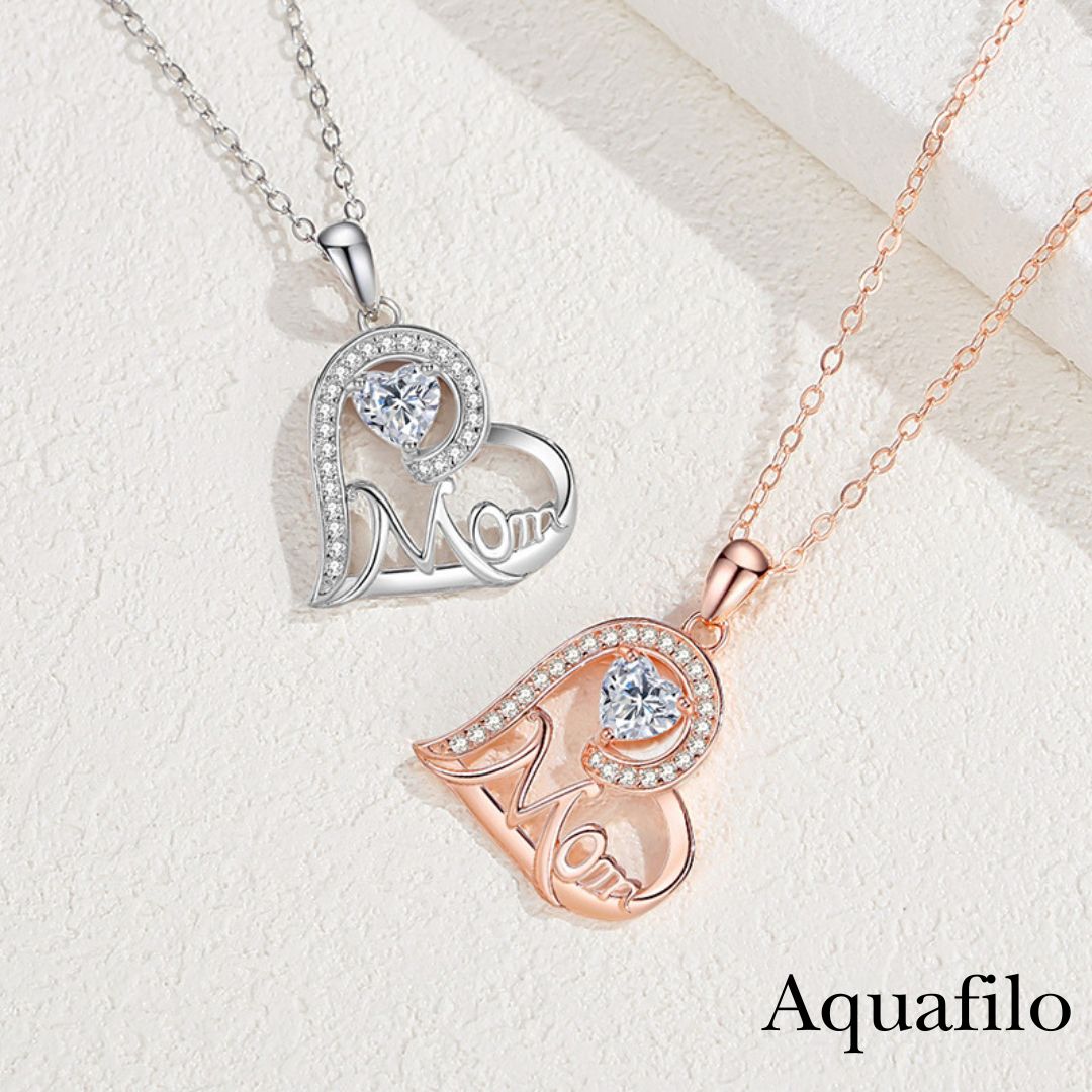 Tao of Eternal Love Mother's Day Silver Necklace