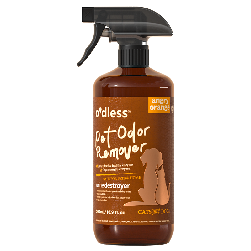 Pet Odor Remover (Angry Orange) 500ml O'dless 寵物免洗消臭劑 (柑橘)