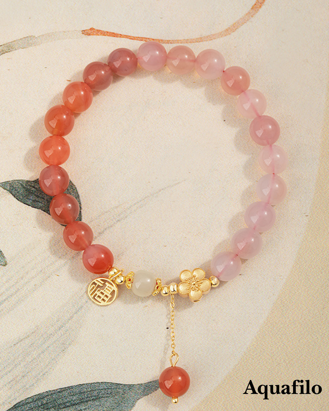 Aquafilo Heart of Sakura · Serendipity Bracelet