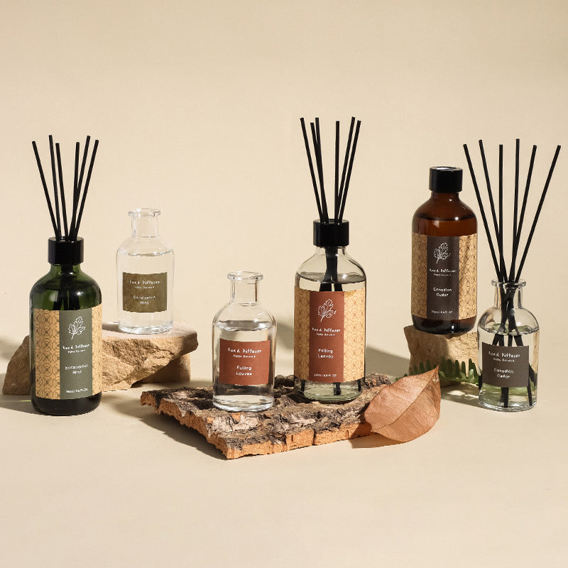 Scented Realm Woody Reed Diffuser Starter Set with Refill-3028