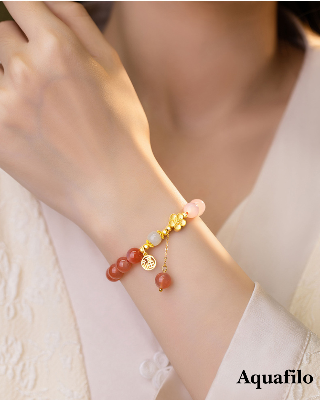 Aquafilo Heart of Sakura · Serendipity Bracelet
