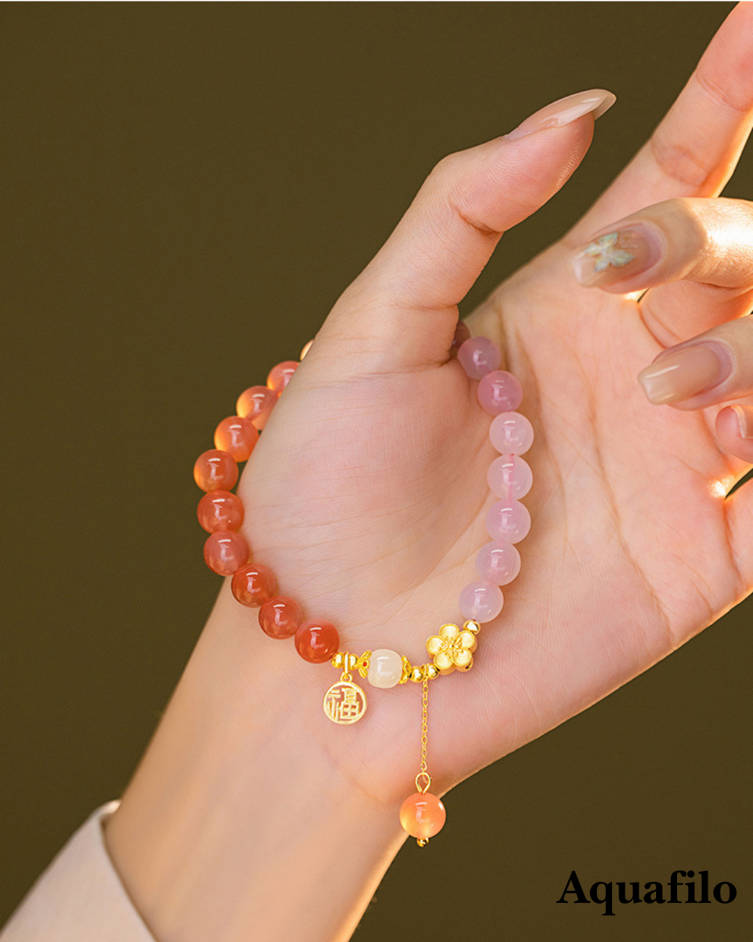 Aquafilo Heart of Sakura · Serendipity Bracelet