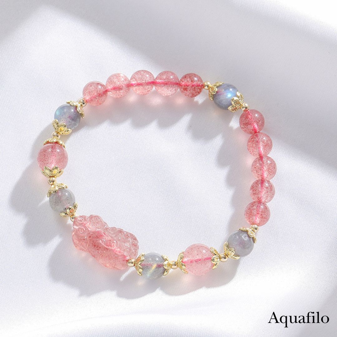 Blossom of Fortune · Amber Whisper Bracelet