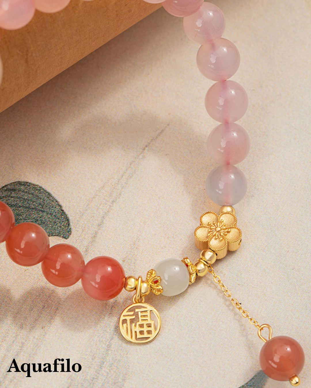 Aquafilo Heart of Sakura · Serendipity Bracelet