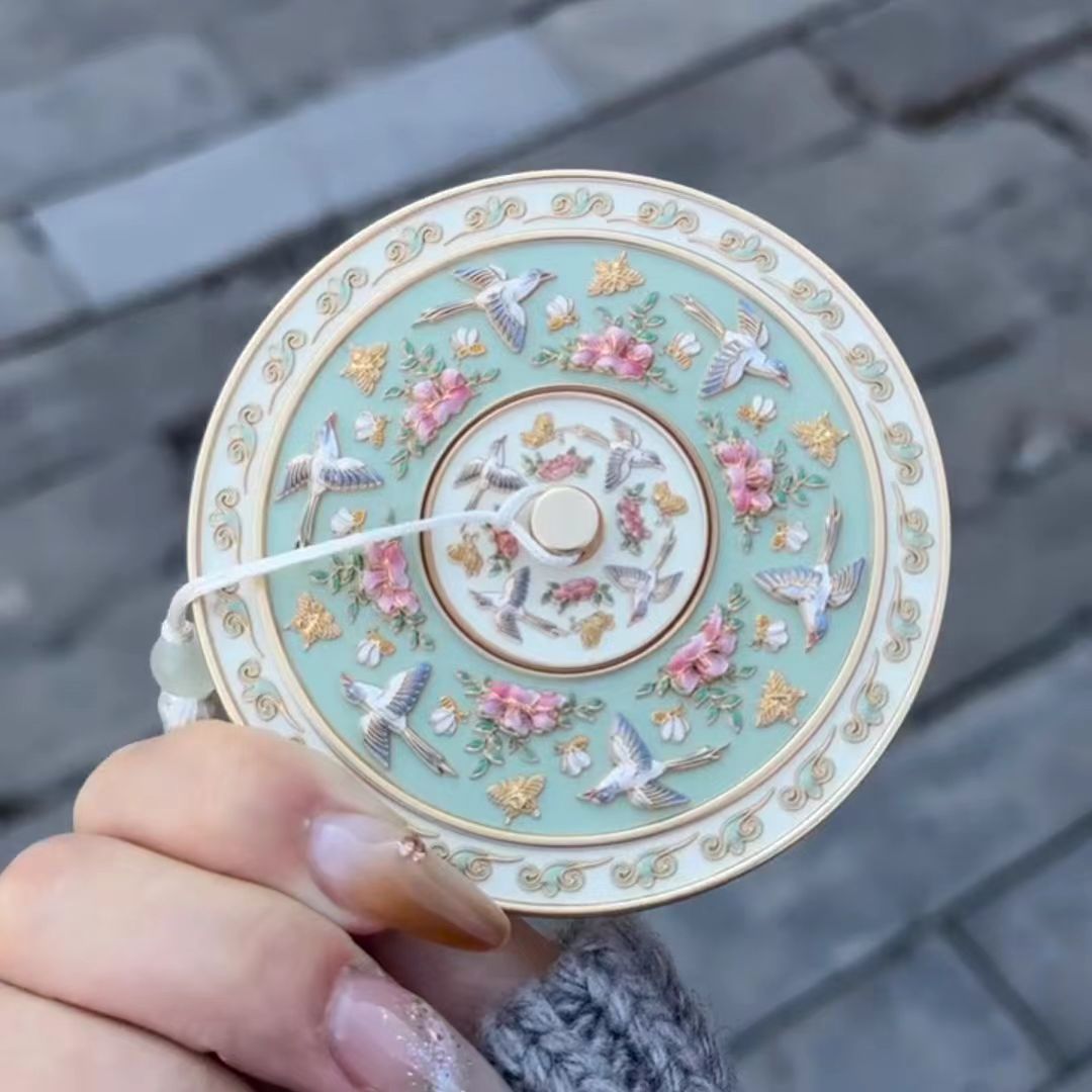 中國雀繞花枝鏡禮盒 China Sparrow Branch Mirror Gift Box