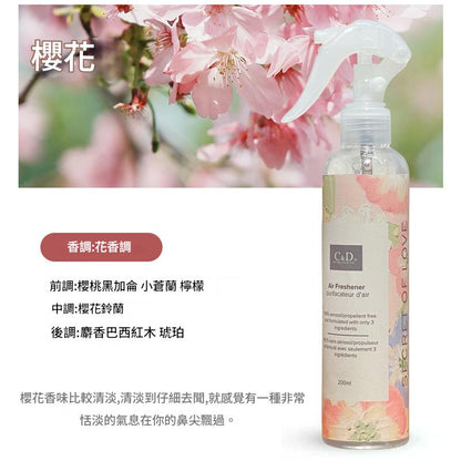 鳥語花香除臭抗菌噴霧 Fragrance & Freshness Deodorizing Antibacterial Spray