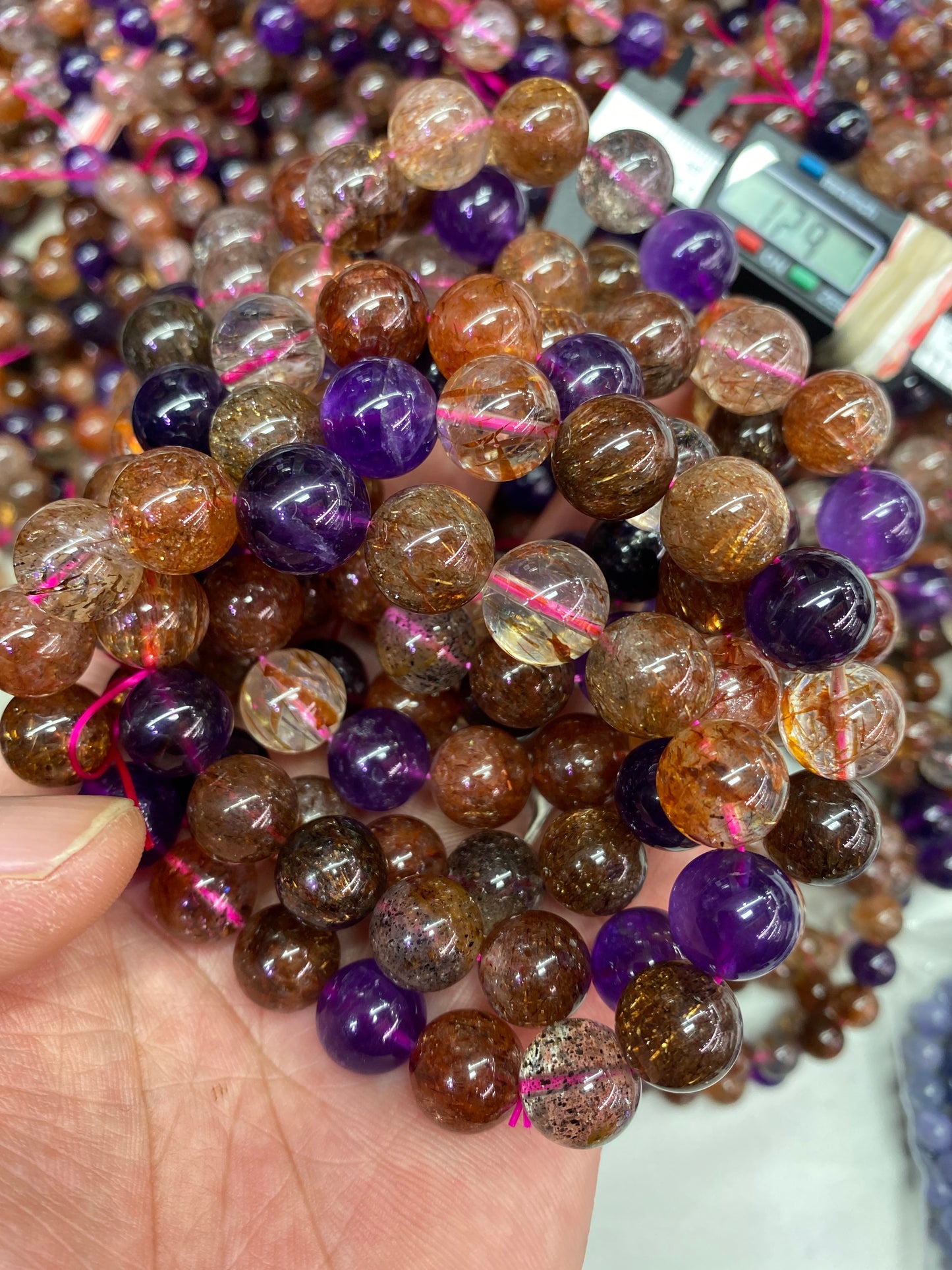 天然超七水晶手鏈 Natural Super Seven Crystal Bracelet