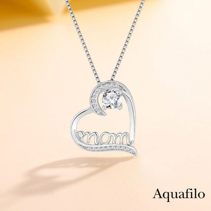 【Aquafilo】沁心·双境 雙色母愛純銀項鍊