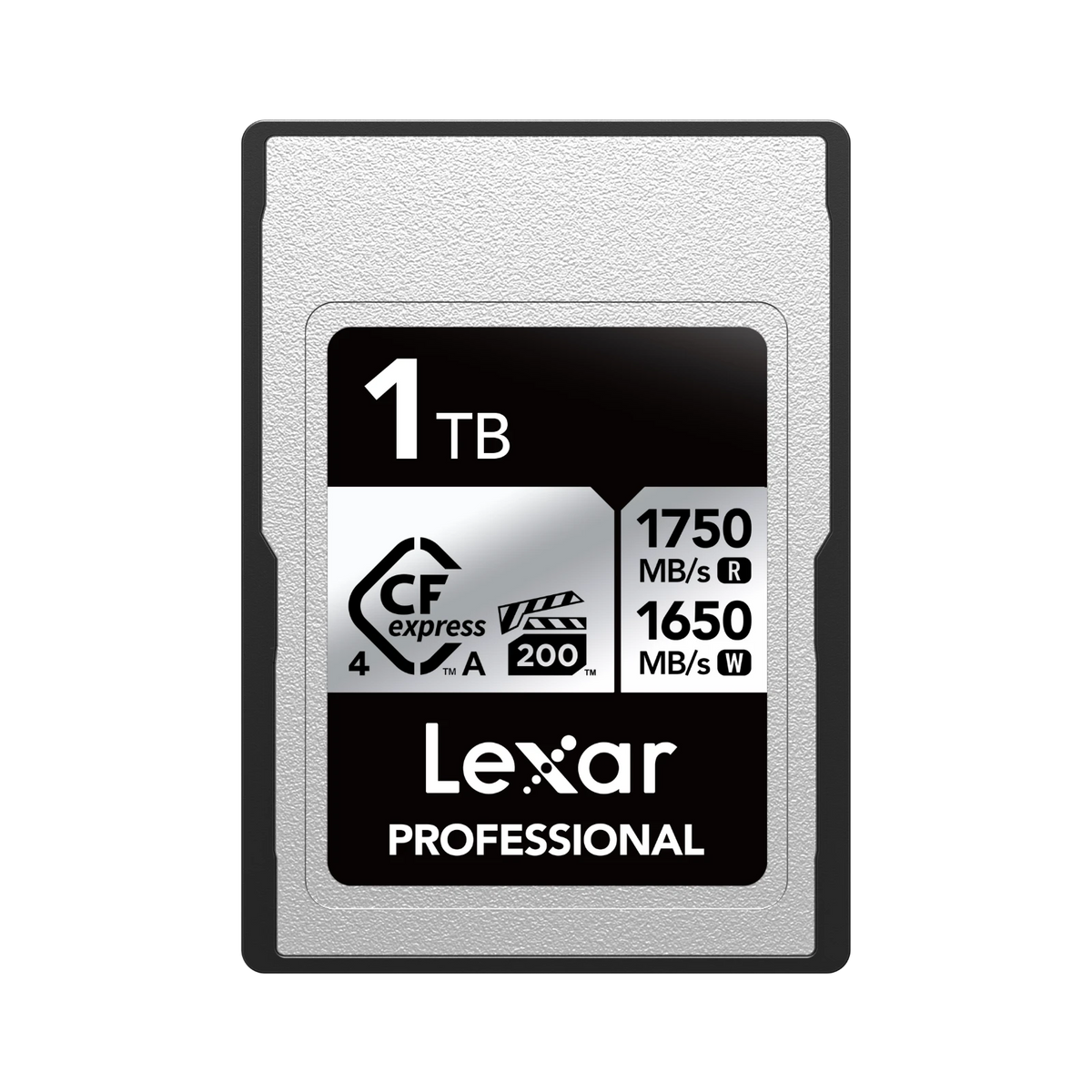 Lexar Professional SILVER CFexpres 4.0 Type A Card Up to 2TB (1750MB/s max read, 1650MB/s max write, sustained write speed 1300MB/s)-Aquafilo