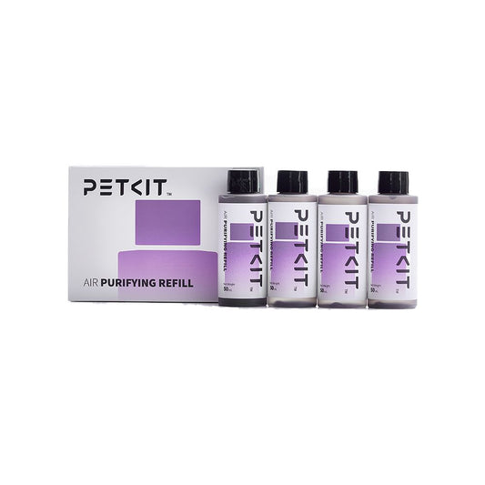 PETKIT – Deodorizing & Sterilizing Purifying Solution for Pura X / Pura Max, 50ml × 4 Bottles PETKIT - Pura X/Pura Max專用除臭滅菌淨化液50ml x 4支