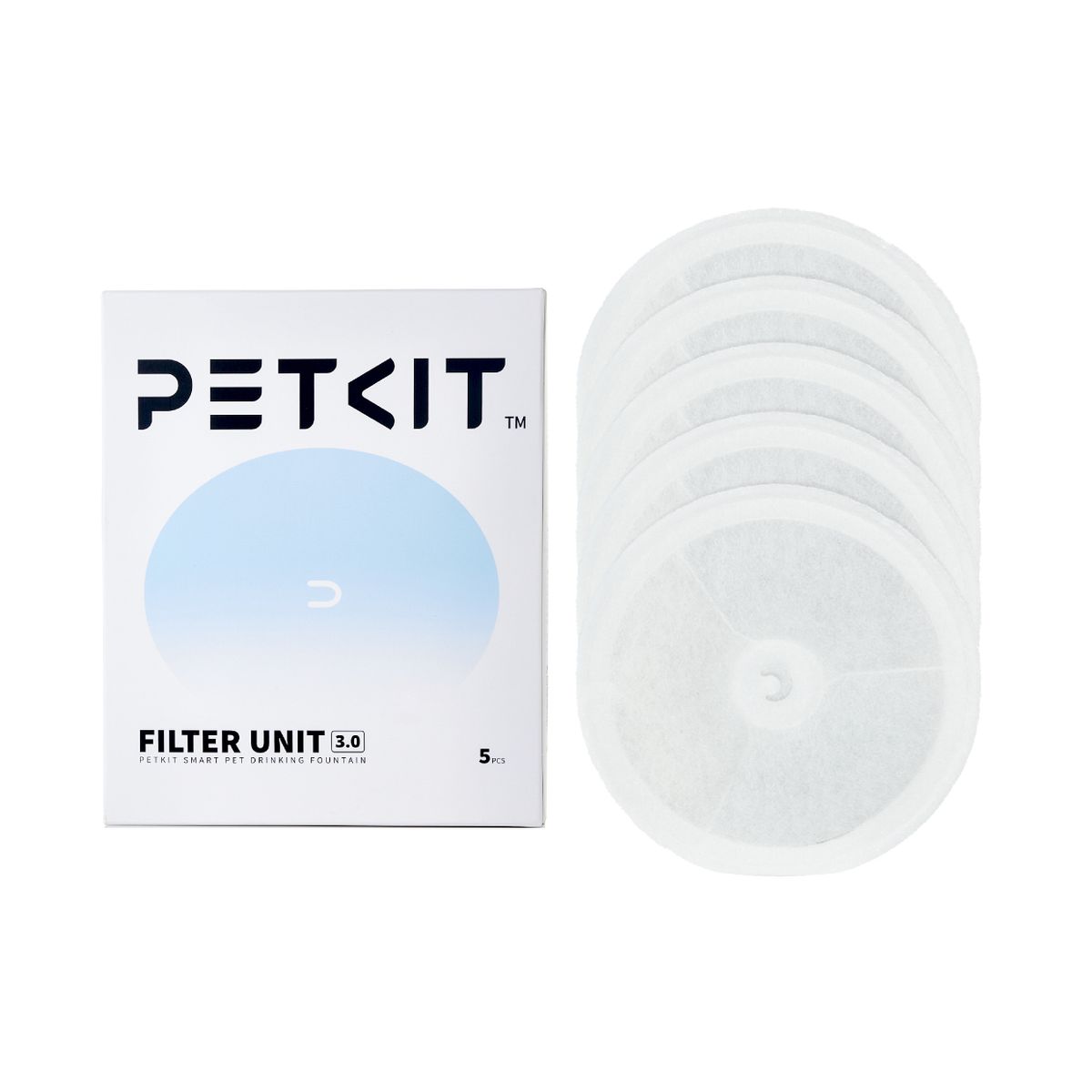 PETKIT - Eversweet 三重濾芯3.0替換裝 (5片裝) 寵物飲水機濾芯
