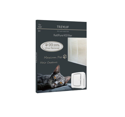 TREVLUF - PäK Exclusive KattPure H13 HEPA Filter (1 Piece) TREVLUF - PäK專⽤KattPure H13 HEPA濾網 1⽚裝  香港原廠行貨