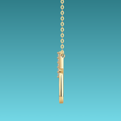 法式優雅 U型叠戴925銀鑽石鎖骨鏈 French Elegance U-Shaped Layered 925 Silver diamond Collarbone Chain-1013 Aquafilo