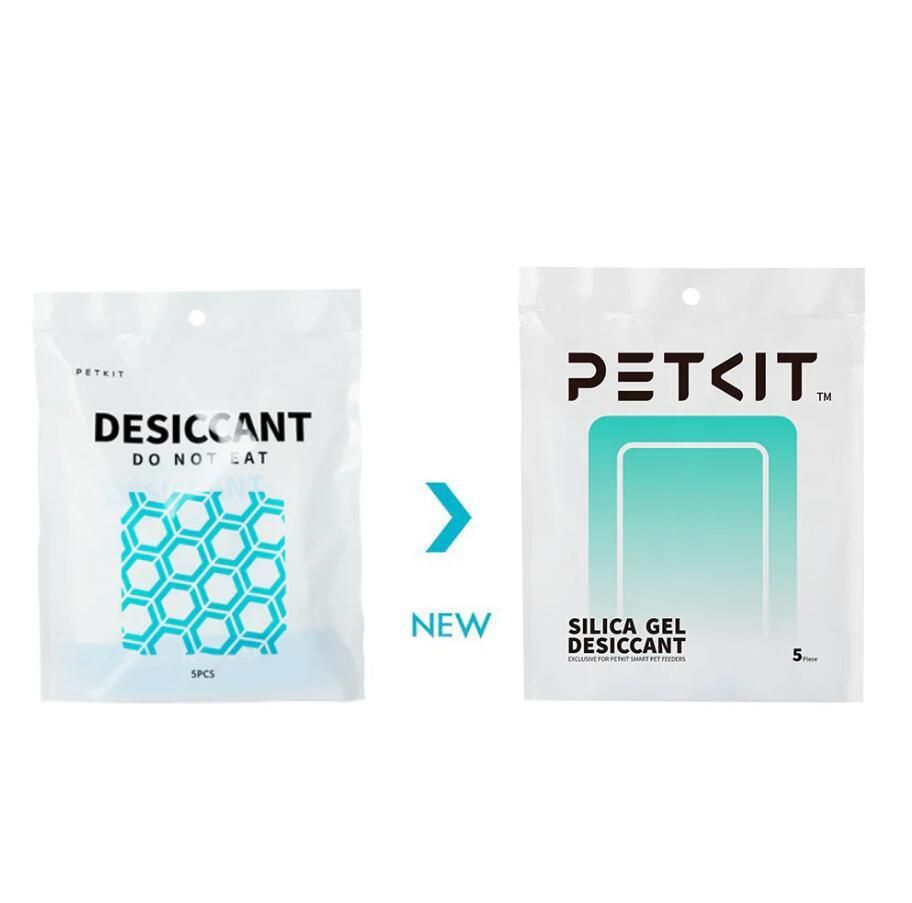 小佩PETKIT 智能餵食器防潮珠專用乾燥劑(適⽤於Fresh Element及YumShare 全系列餵食器) 新包裝｜一包＝5包獨立包裝｜每包可用1個月｜貓狗通用｜