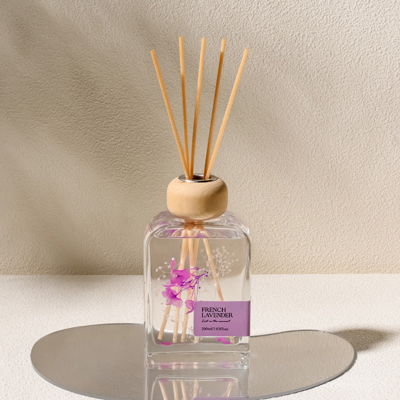 2026 New Preserved Flower Rattan Reed Diffuser | Cool Summer Home Fragrance Decor 26 年新款永生花藤枝香薰｜夏日清新香氛 居家療癒擺飾-Aquafilo