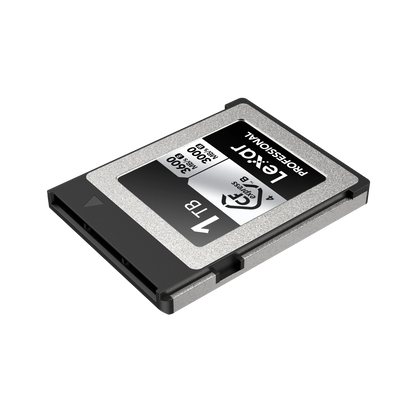 Lexar Professional "SILVER" CFexpress™ 4.0 Type B Card 1TB (up to 3600MB/s read, 3000MB/s write *2600MB/s sustained write*)-Aquafilo