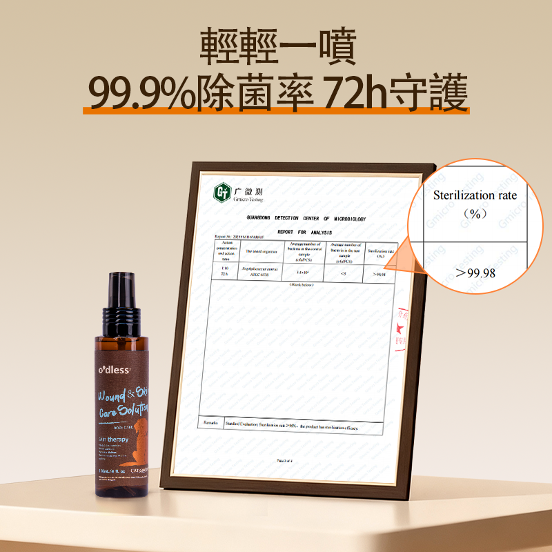 O'dless Wound & Skin Care Solution 118ml O'dless 皮膚神仙水 118ml 