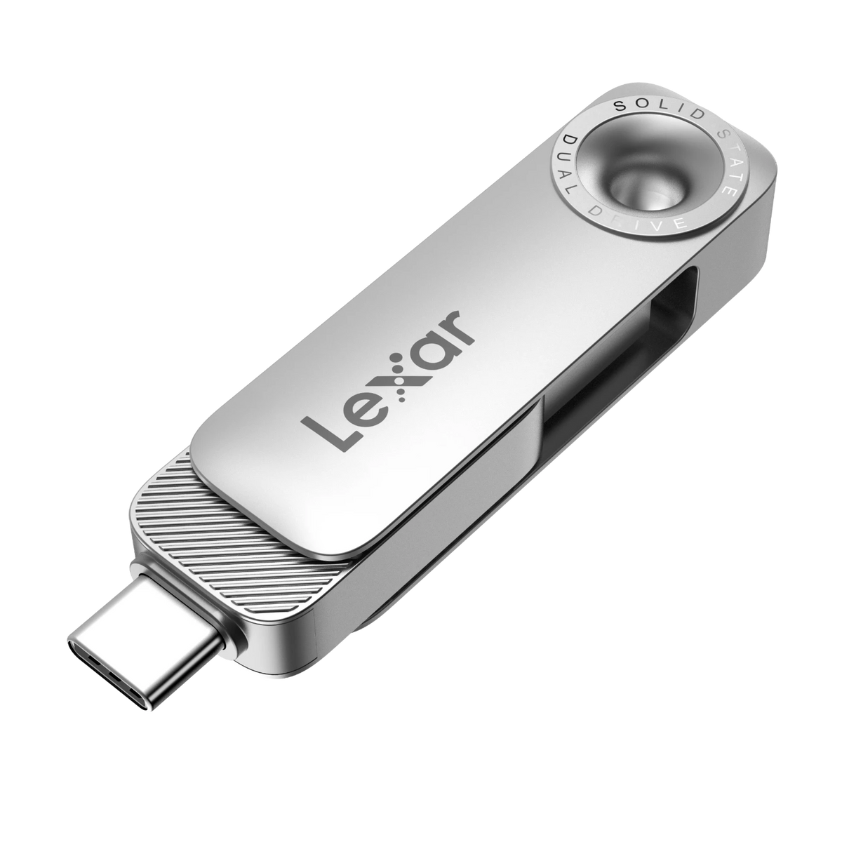 Lexar® JumpDrive® Solid State Dual Drive D50E USB 3.2 Gen 1 Type-C (5-year limited warranty, 400MB/s max read, 400MB/s max write)