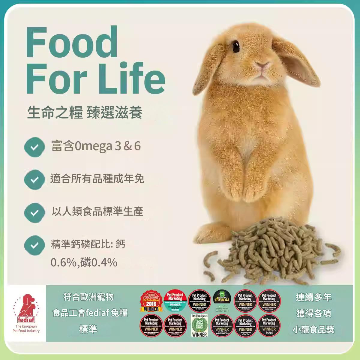 英國Supreme 高纖無糖成兔糧 Adult Rabbit Food 英國製造 正品保證