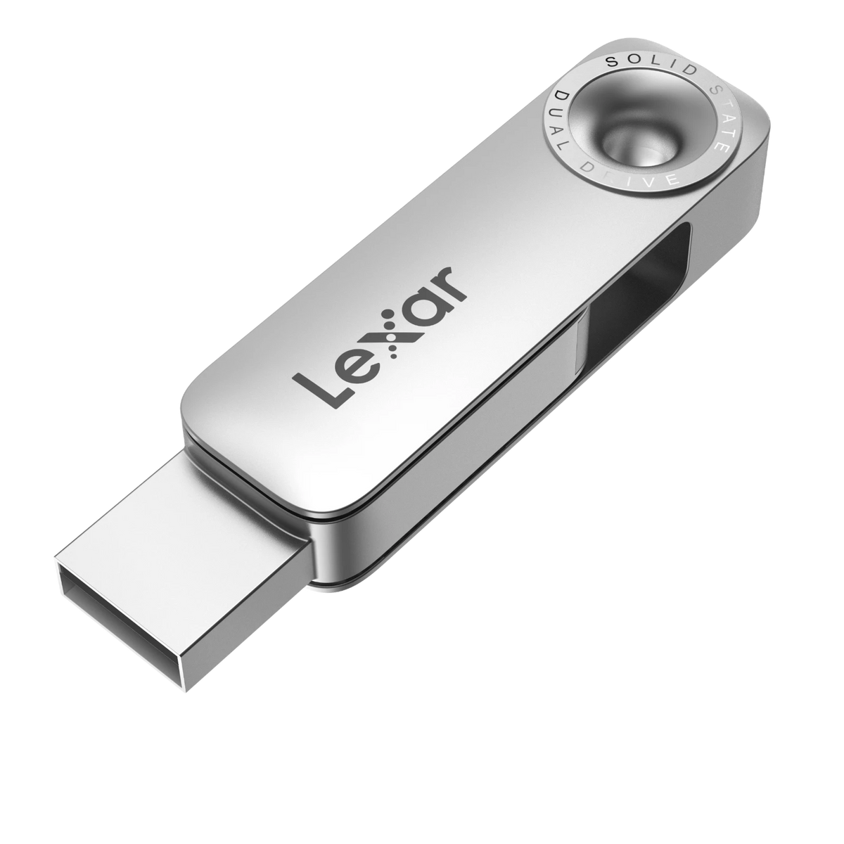 Lexar® JumpDrive® Solid State Dual Drive D50E USB 3.2 Gen 1 Type-C (5-year limited warranty, 400MB/s max read, 400MB/s max write)