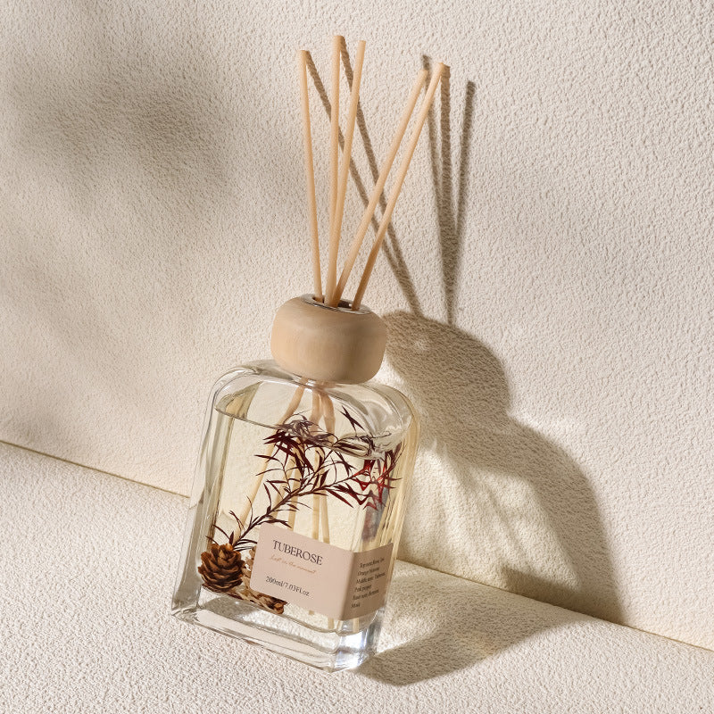 2026 New Preserved Flower Rattan Reed Diffuser | Cool Summer Home Fragrance Decor 26 年新款永生花藤枝香薰｜夏日清新香氛 居家療癒擺飾-Aquafilo
