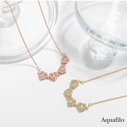 aquafilo 四葉靈契·疊變秘語」項鏈 Clover Alchemy · Transformative Whisper Necklace