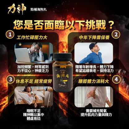 力神 勁補海狗丸 300粒
