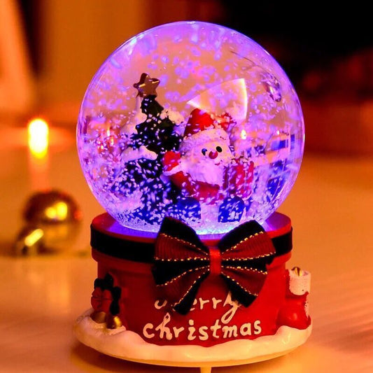 🎄 Christmas Crystal Ball Music Box🔥