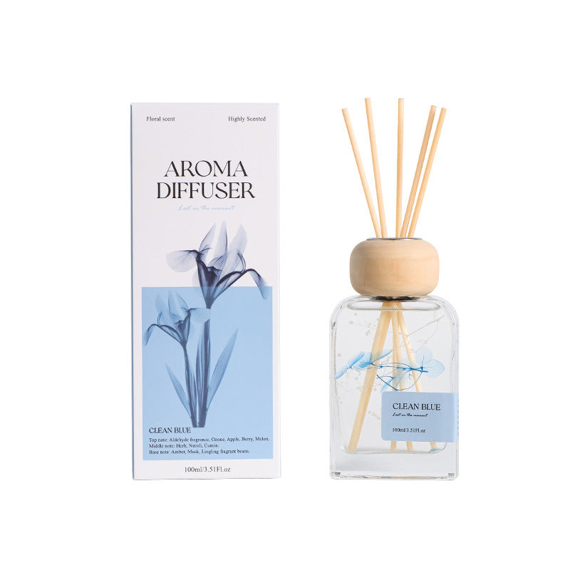 2026 New Preserved Flower Rattan Reed Diffuser | Cool Summer Home Fragrance Decor