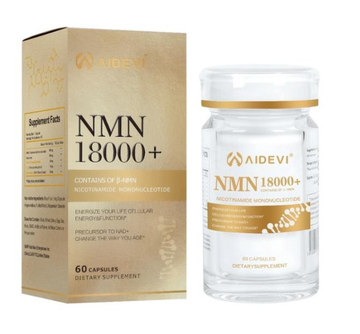 NMN 18000+ - NMN Nicotinamide Mononucleotide Supplement with Resveratrol 美國製造 AIDEVI NMN 18000 Plus + PQQ 逆齡補充劑-升級版 (60pcs)【香港行貨】