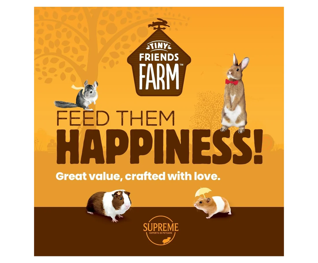 英國至尊 Supreme 美味乾草 2kg Supreme 2kg Tiny Friends Farm Russel Rabbit Tasty Hay