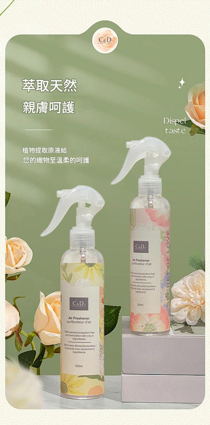 鳥語花香除臭抗菌噴霧 Fragrance & Freshness Deodorizing Antibacterial Spray