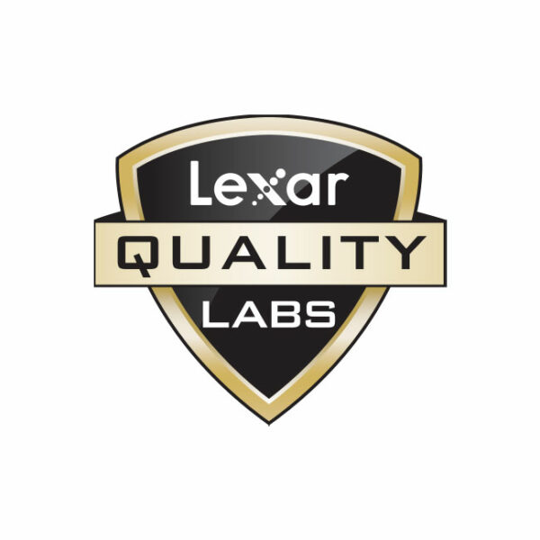 LEXAR PROFESSIONAL 1800X SDXC™ UHS-II CARD GOLD SERIES  
(up to 280MB/s read, up to 210MB/s write)