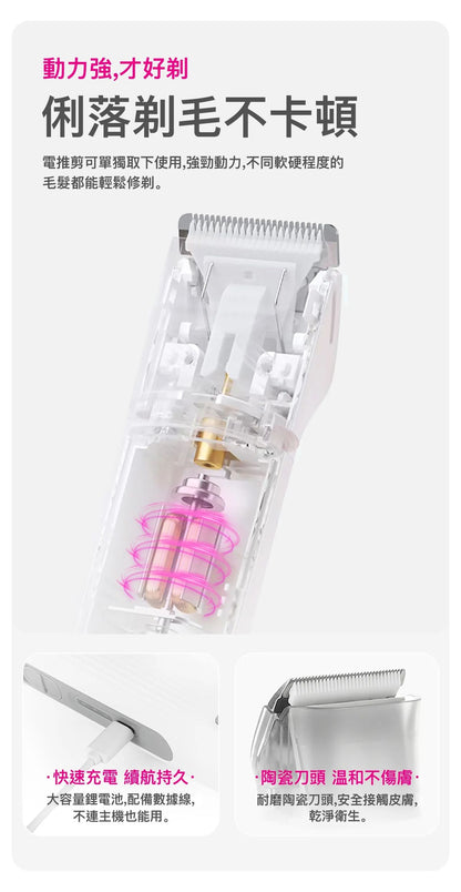 PETKIT AirClipper 5-in-1 Pet Grooming Kit | Vacuum Hair Remover | Dog & Cat Grooming Trimmer | Pet Vacuum Cleaner PETKIT - AirClipper 寵物5合1美容修毛器｜吸塵吸毛機｜寵物美容套件｜貓狗梳毛修剪機｜寵物吸塵機 香港原裝行貨 1年保養-Aquafilo