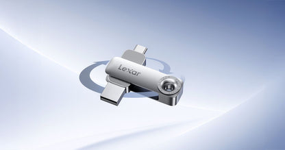 Lexar® JumpDrive® Solid State Dual Drive D50E USB 3.2 Gen 1 Type-C (5-year limited warranty, 400MB/s max read, 400MB/s max write)