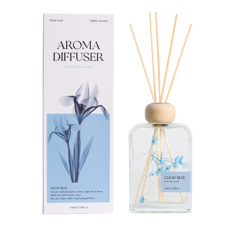 2026 New Preserved Flower Rattan Reed Diffuser | Cool Summer Home Fragrance Decor
