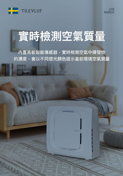 TREVLUF‑PäK Powerful Pet‑Hair Suction Smart Air Purifier Genuine licensed product | 2‑year warranty TREVLUF - PäK 強力吸毛智能空氣淨化機 原裝行貨 | 兩年保養-Aquafilo