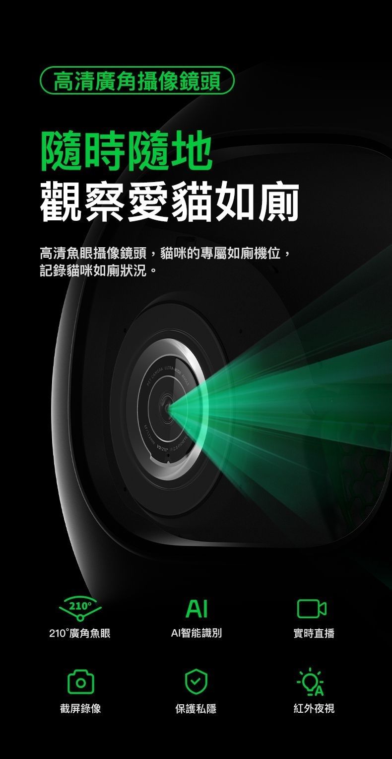 PETKIT 小佩 - PUROBOT MAX PRO 2 AI智能全⾃動貓廁所｜貓廁所｜智能貓廁所｜電動貓砂盆｜網絡攝影機｜監控｜寵物Cam｜IP Cam PETKIT - PUROBOT MAX PRO 2 Smart Automatic Cat Litter Box-Aquafilo