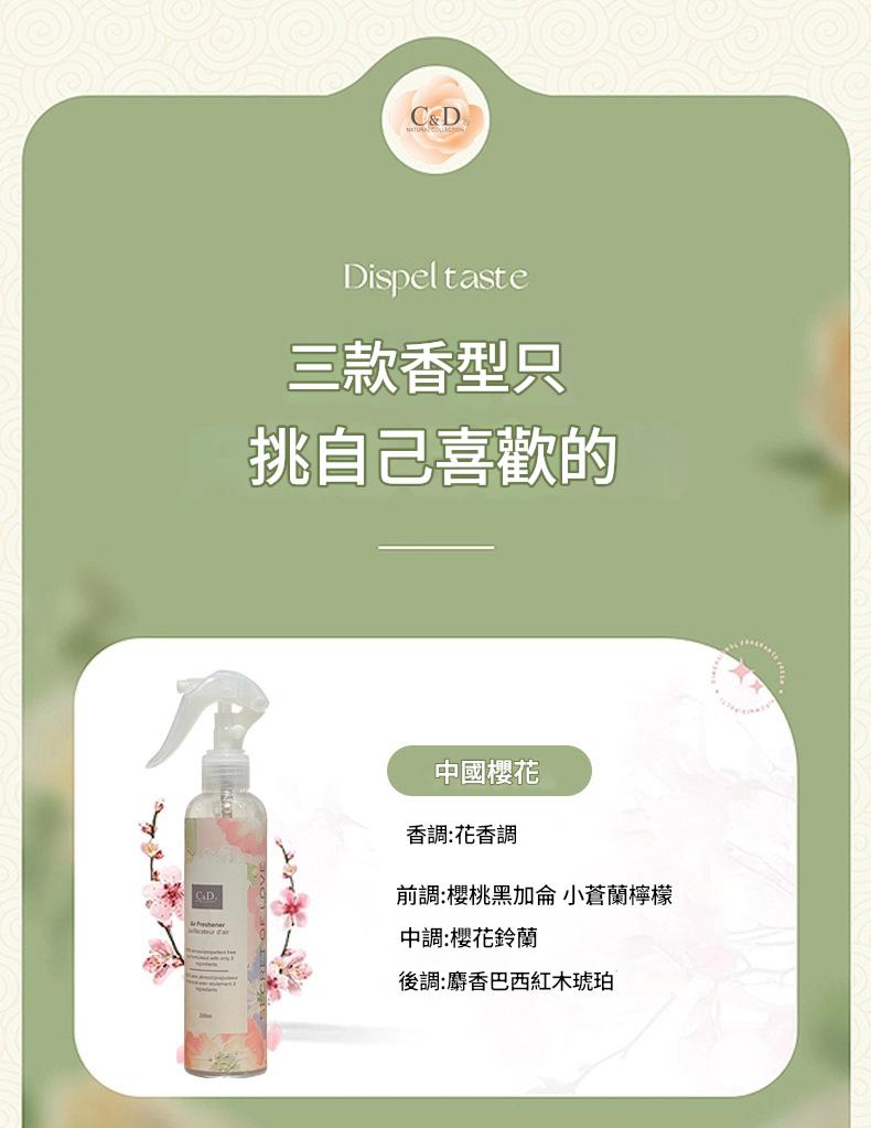 鳥語花香除臭抗菌噴霧 Fragrance & Freshness Deodorizing Antibacterial Spray