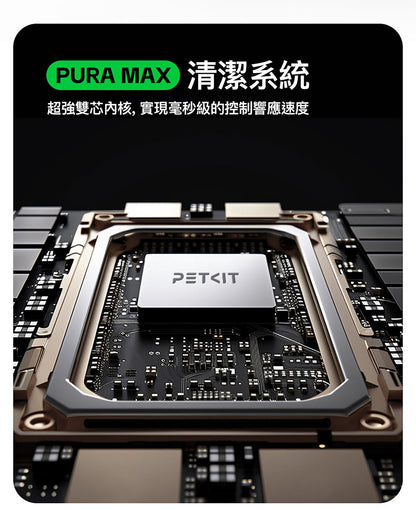 PETKIT - Pura Max 2 Smart Automatic Cat Litter Box PETKIT - Pura Max 2智能除臭殺菌自動貓廁所-Aquafilo