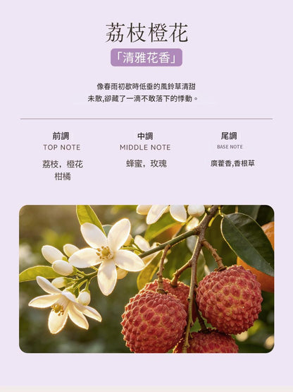 Fresh Floral Series Alcohol-Free Oil-Based Reed Diffuser, 50ml Crystal Glass Bottle, Long Lasting Home Aroma Ornament 清新花語植物精油擴香薰 水晶玻璃瓶油性香薰 50ml 持久擴香居家擺設-Aquafilo