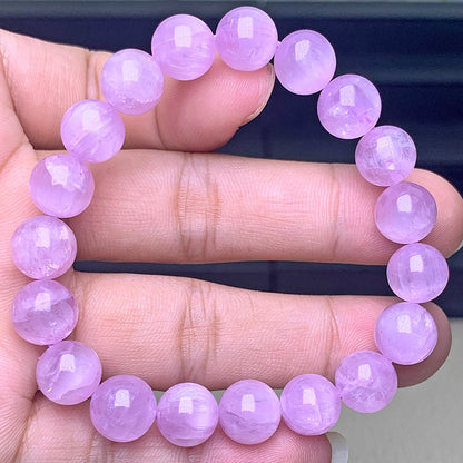 Free Shipping! Kunzite-bracelet with Cat's Eye Effect