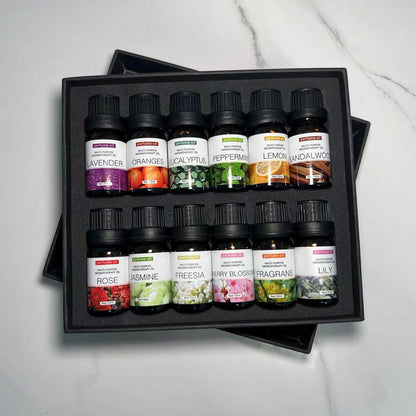 香薰精油禮盒6/12支裝 送禮 6/12 Essential Oil Gift Set - Perfect for Gifting