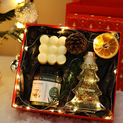 限時順豐包郵 🎁🎉 聖誕香薰蠟燭禮盒 🕯️✨ Free Shipping Christmas Scented Candle Gift Box 🎄🎊