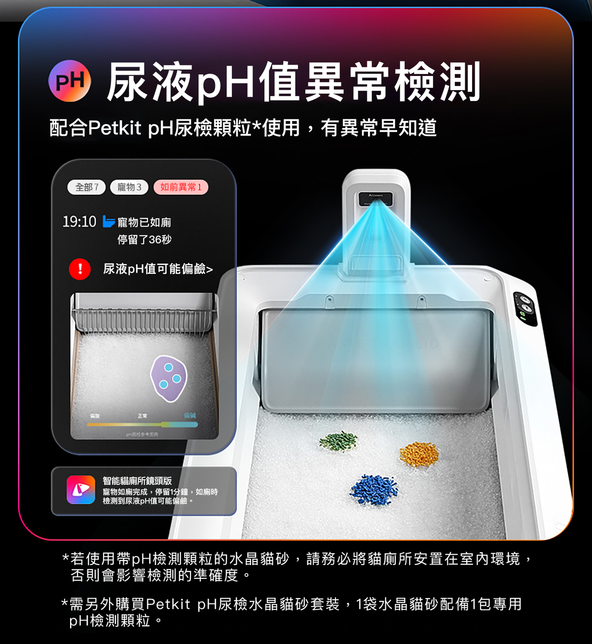 PETKIT PUROBOT CRYSTAL DUO AI Smart Camera Dual-Wing Automatic Open-Top Cat Litter Box P9905 Genuine Hong Kong Licensed Product | Local 1-Year Warranty PETKIT - PUROBOT CRYSTAL DUO AI智能鏡頭全自動雙翼貓廁所 P9905｜貓廁所｜智能貓廁所｜貓砂盆｜開放式砂盤｜智能貓砂盤 香港原裝行貨 本地1年保養-Aquafilo