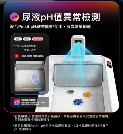 PETKIT PUROBOT CRYSTAL DUO AI Smart Camera Dual-Wing Automatic Open-Top Cat Litter Box P9905 Genuine Hong Kong Licensed Product | Local 1-Year Warranty PETKIT - PUROBOT CRYSTAL DUO AI智能鏡頭全自動雙翼貓廁所 P9905｜貓廁所｜智能貓廁所｜貓砂盆｜開放式砂盤｜智能貓砂盤 香港原裝行貨 本地1年保養-Aquafilo