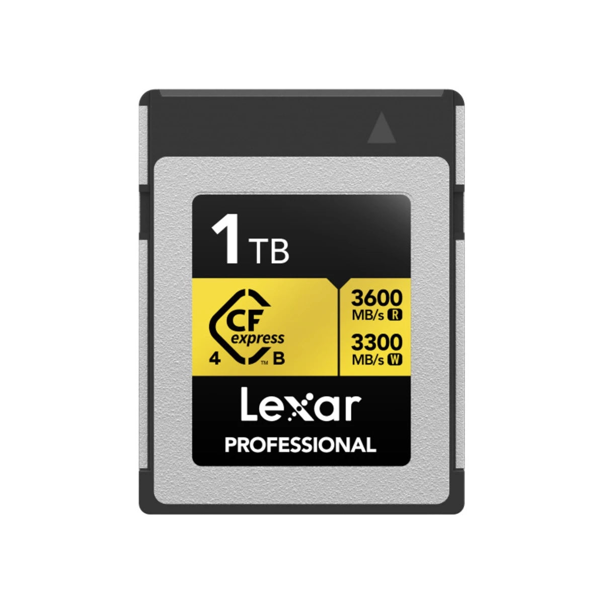 Lexar Professional GOLD CFexpress™ 4.0 Type B Card (up to 3600MB/s read, 3300MB/s write  3000MB/s sustained write)