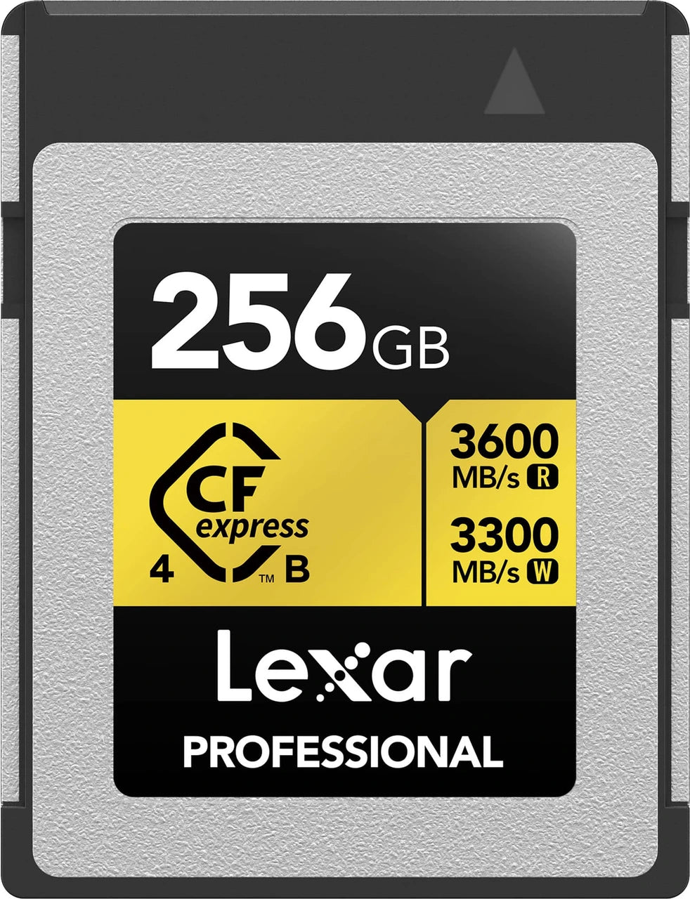Lexar Professional GOLD CFexpress™ 4.0 Type B Card (up to 3600MB/s read, 3300MB/s write  3000MB/s sustained write)