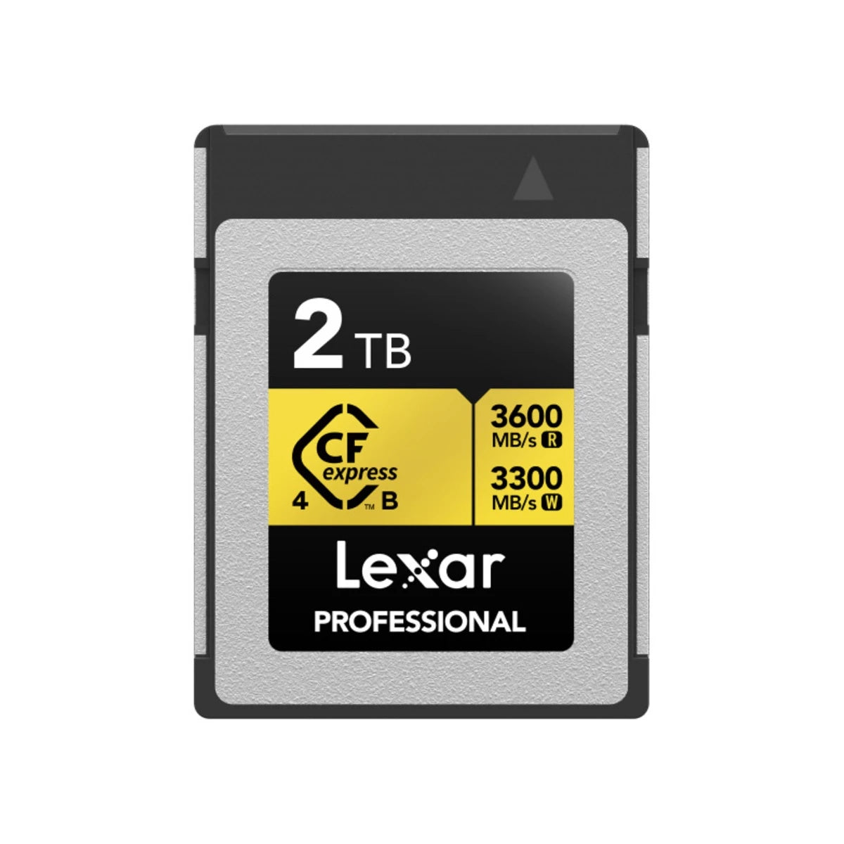 Lexar Professional GOLD CFexpress™ 4.0 Type B Card (up to 3600MB/s read, 3300MB/s write  3000MB/s sustained write)