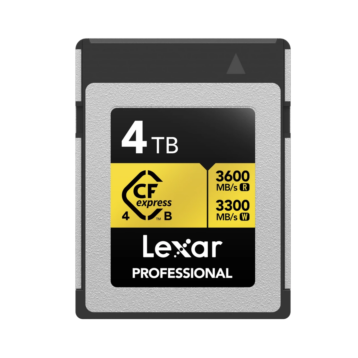 Lexar Professional GOLD CFexpress™ 4.0 Type B Card (up to 3600MB/s read, 3300MB/s write  3000MB/s sustained write)